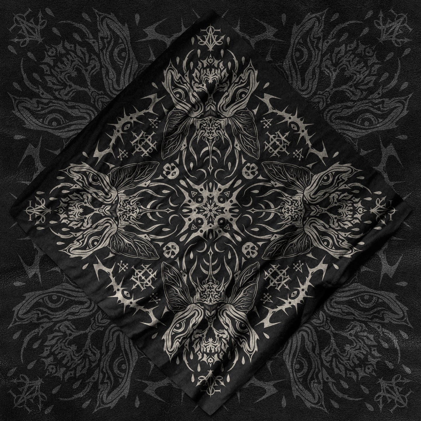 Thorn Beetle Bandana / Altar Cloth