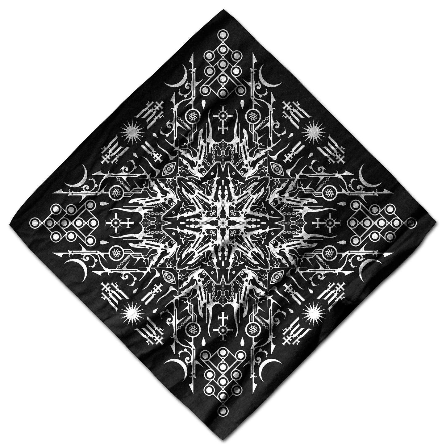 Biomechanical Mandala III Bandana / Altar Cloth