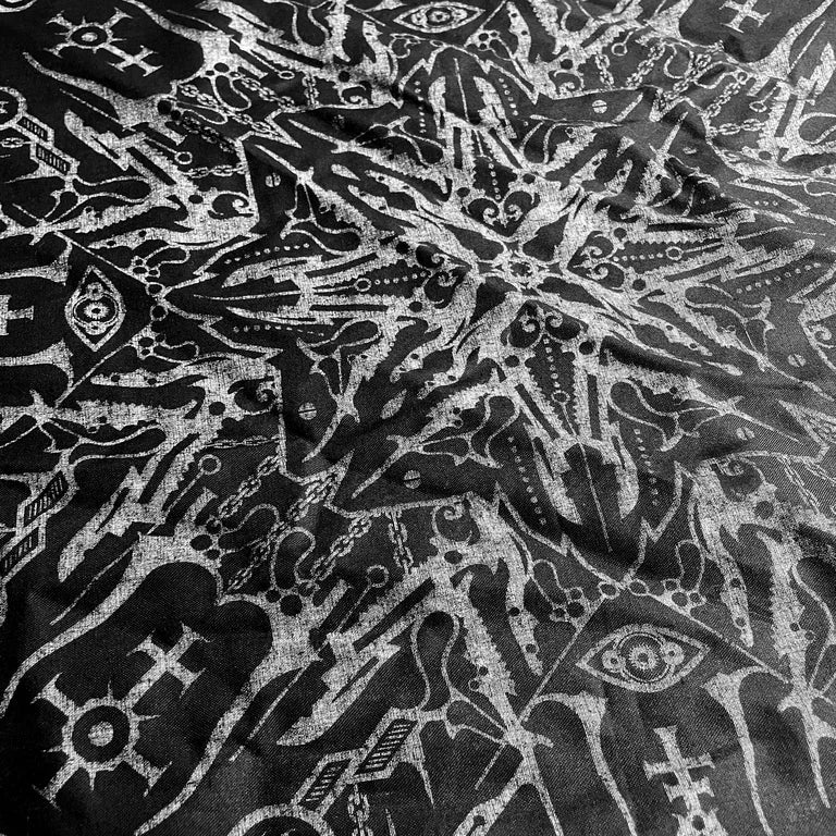 Biomechanical Mandala III Bandana / Altar Cloth