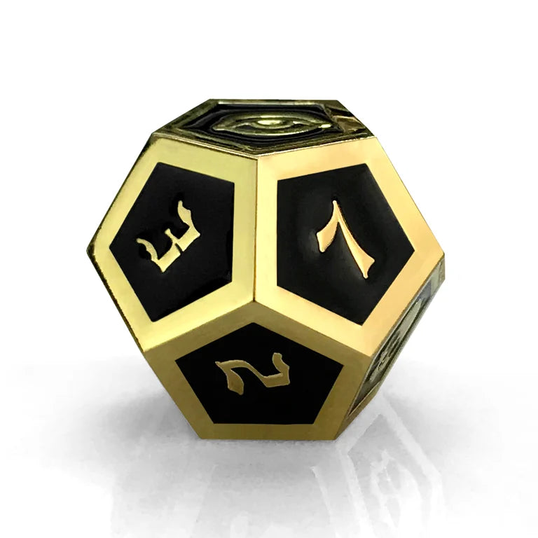 Black & Gold Oracle Die