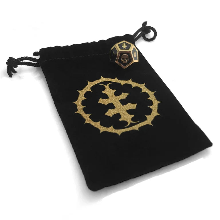 Black & Gold Oracle Die