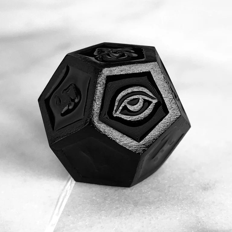 Black Abyss Oracle Die