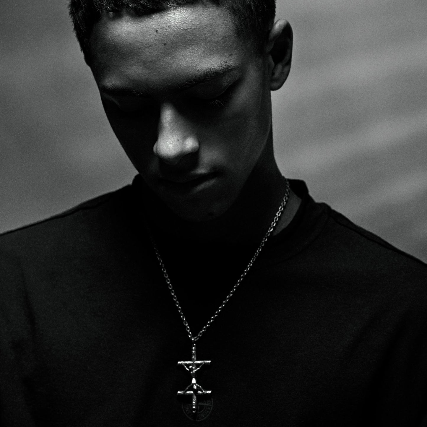 Conjoined Crucifix Necklace