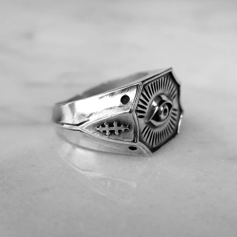 All-Seeing Eye Signet Ring SM