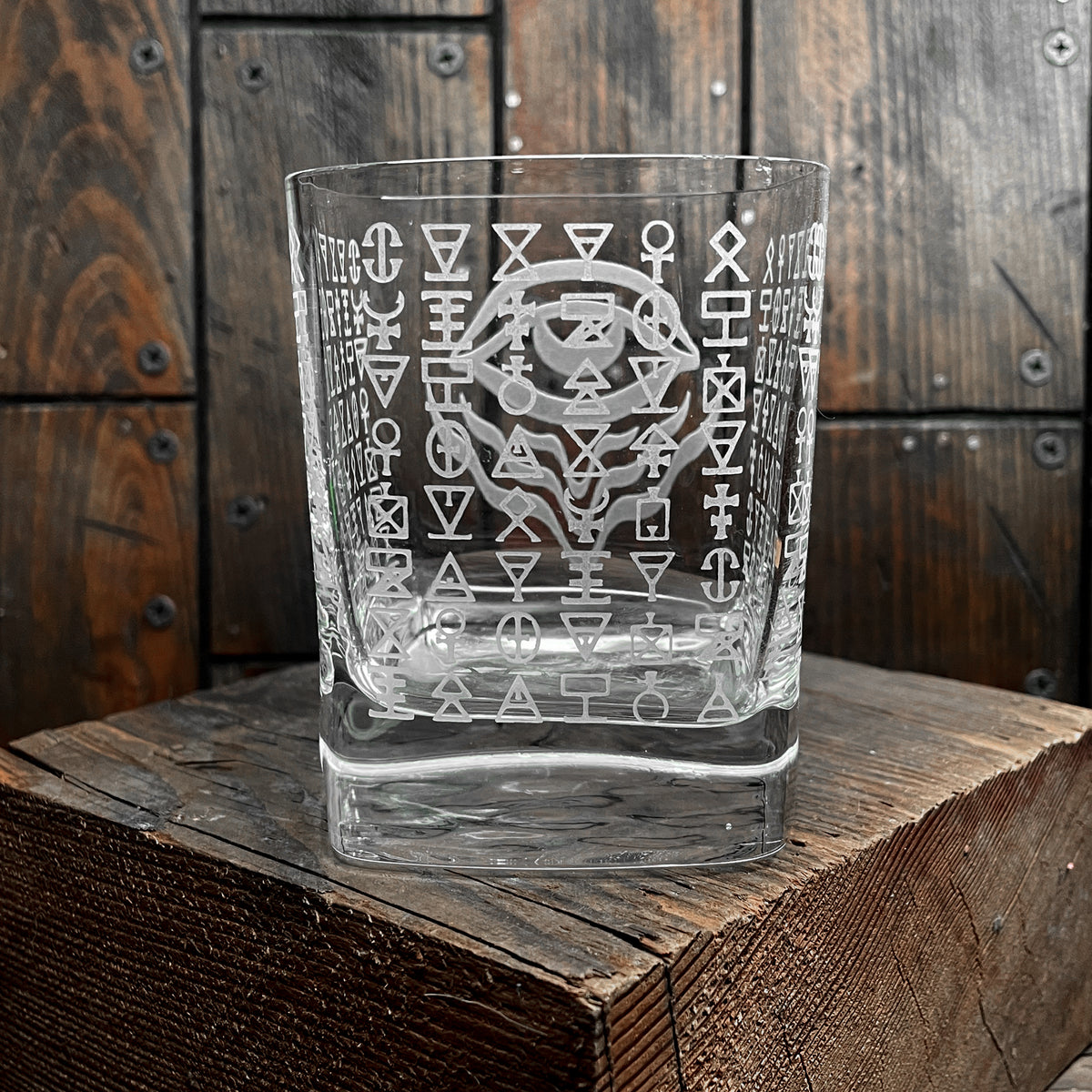 Eye Ov The Psychonaut Old Fashioned Glass