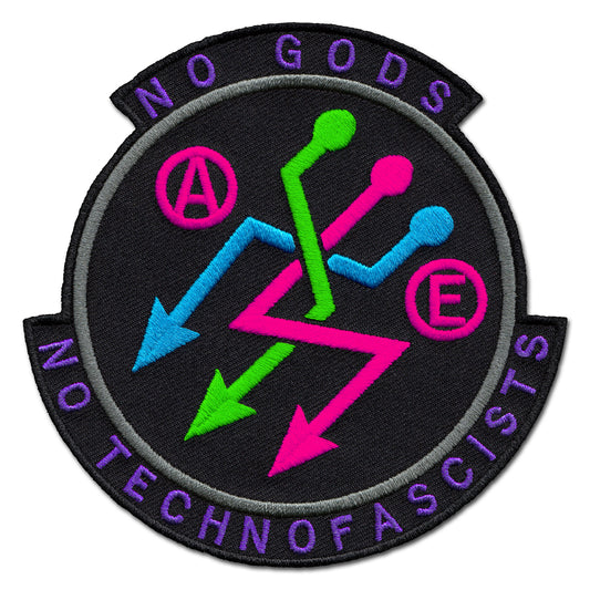 No TechnoFascists Patch NEON
