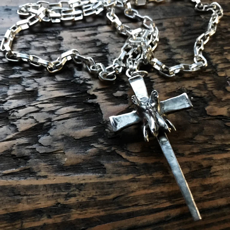Ossuary Cross Necklace