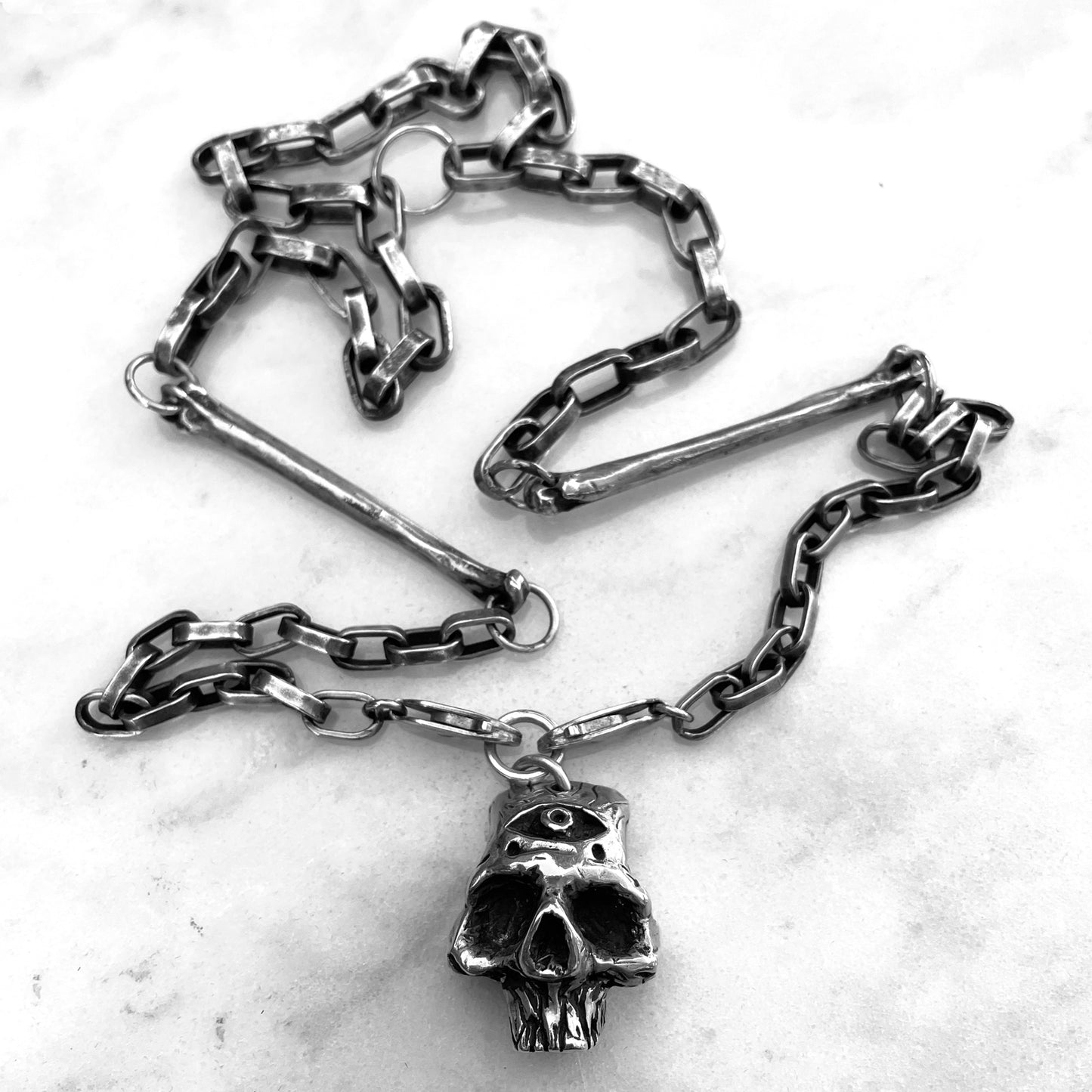 Psychic Skull Necklace