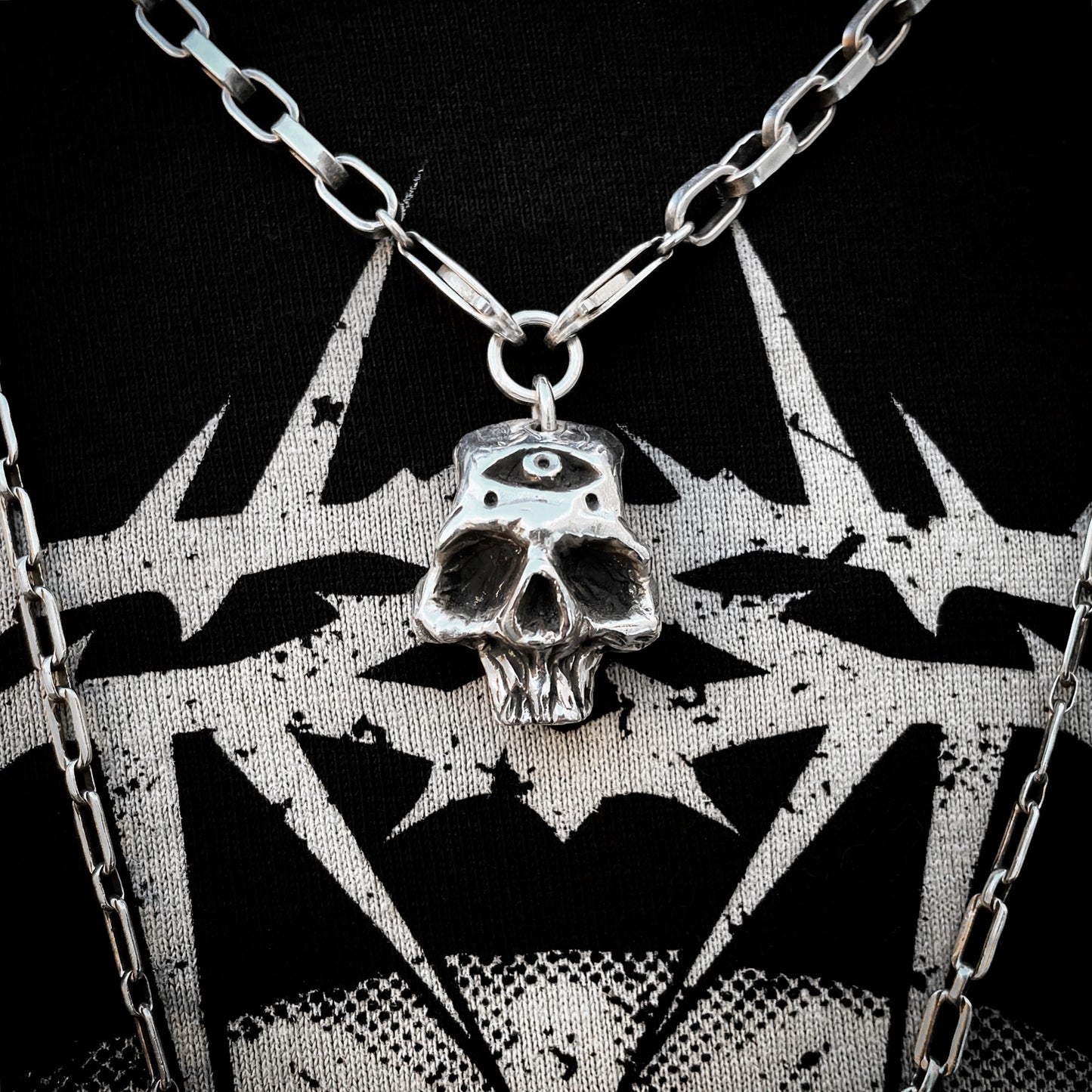 Psychic Skull Necklace