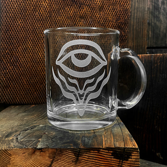 Eye Ov The Psychonaut Glass Mug