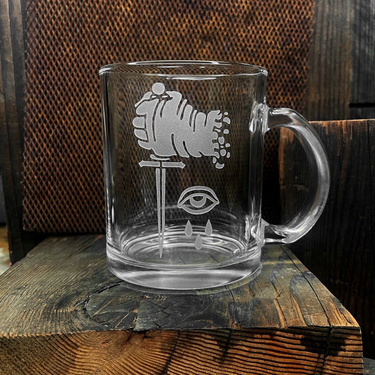 Strike True Glass Mug Set
