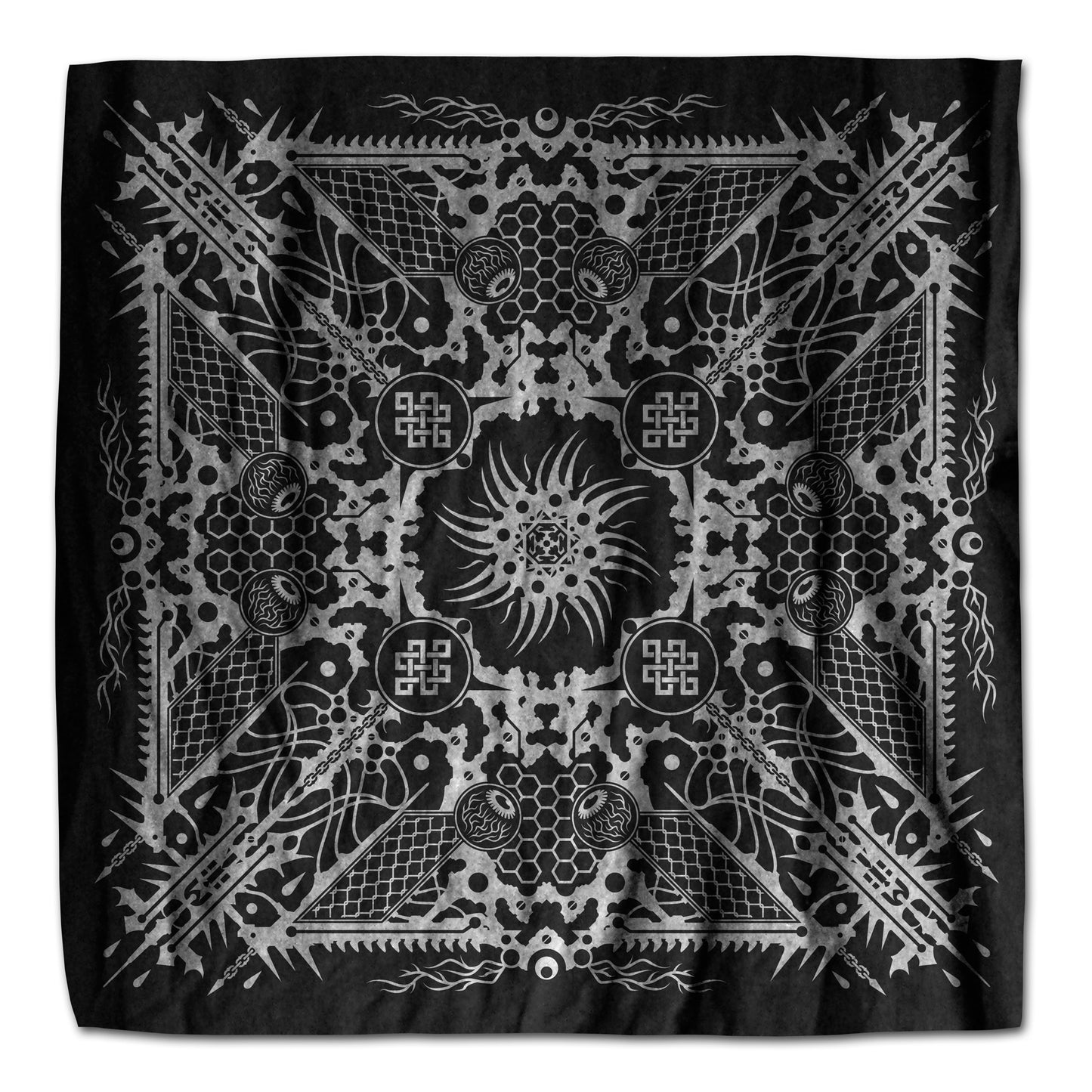 Biomechanical Mandala IV Bandana / Altar Cloth