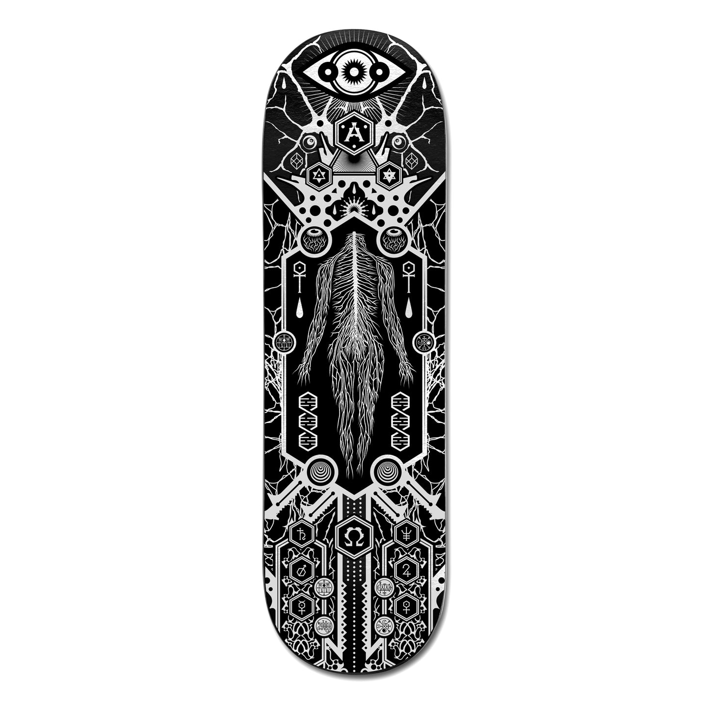 BioMech Circuitry Skateboard