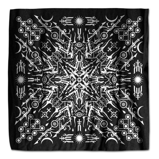 Biomechanical Mandala III Bandana / Altar Cloth