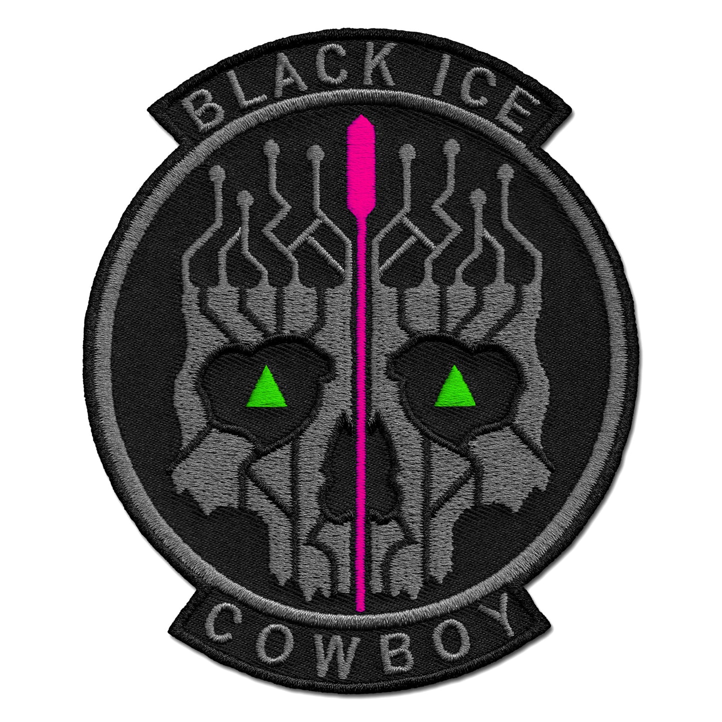 Black Ice Cowboy Patch