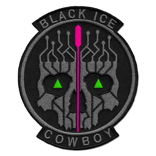 Black Ice Cowboy Patch