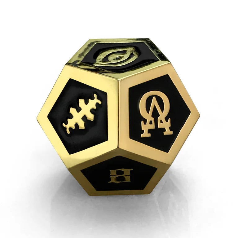 Black & Gold Oracle Die