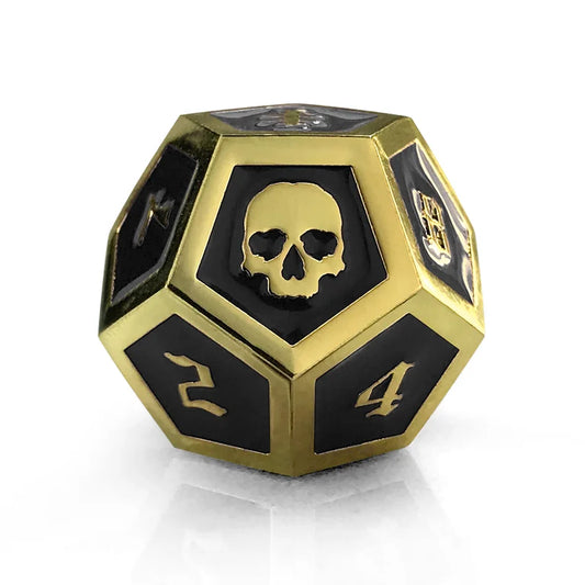 Black & Gold Oracle Die