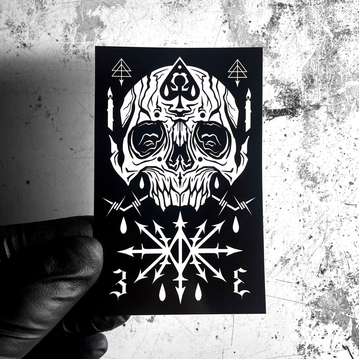 Chamber Ov Chaos Sticker