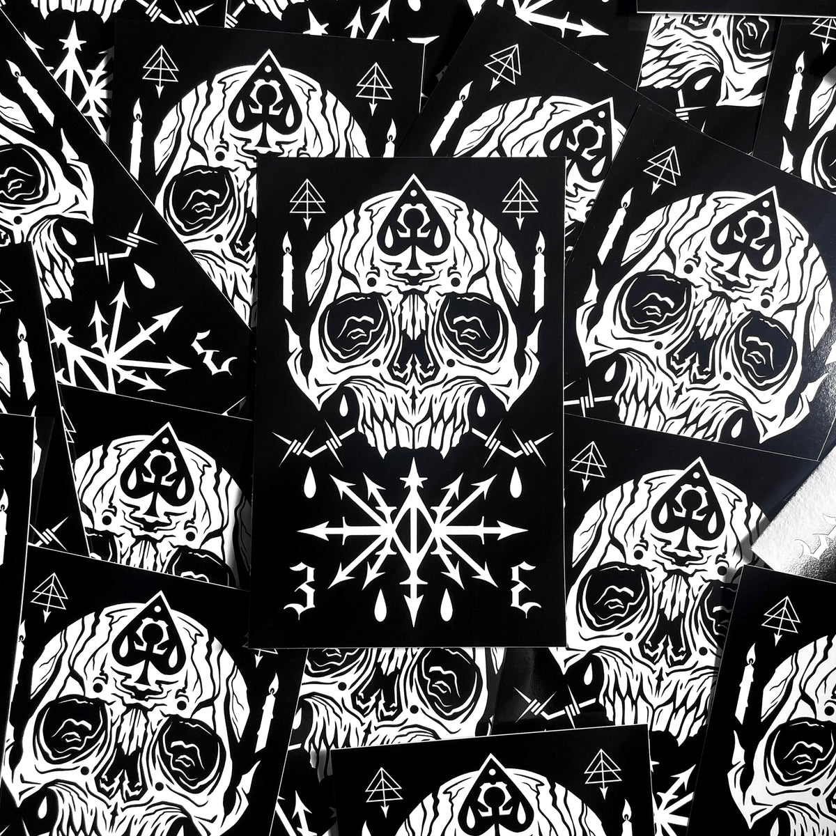 Chamber Ov Chaos Sticker