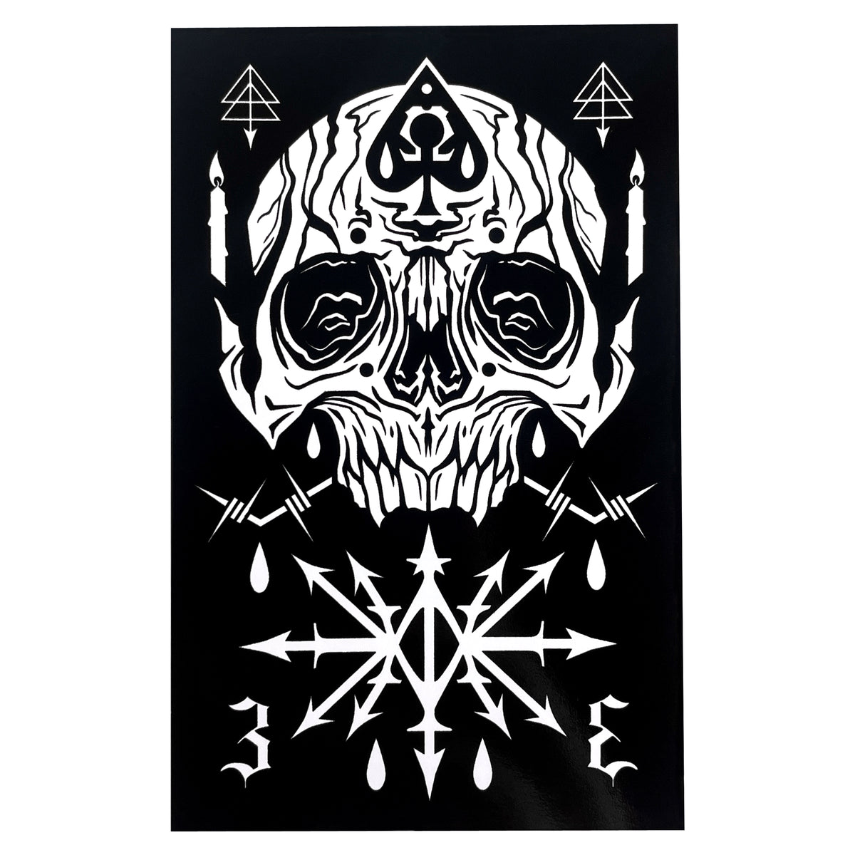 Chamber Ov Chaos Sticker