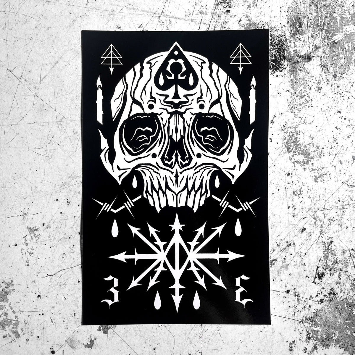 Chamber Ov Chaos Sticker