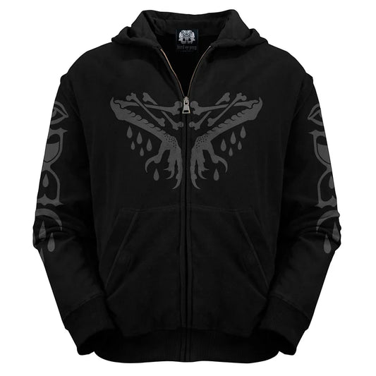 Occult Crow Claw Hoodie