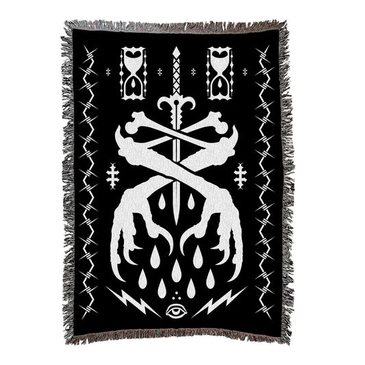 Occult Crow Claw Blanket