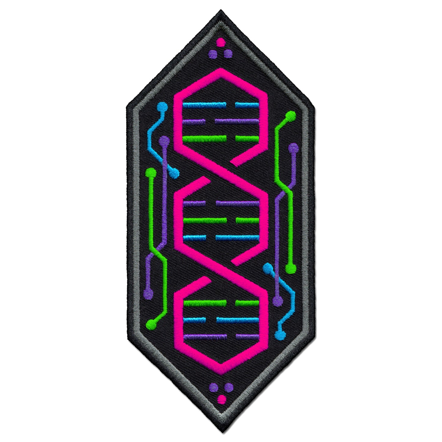 Neon Helix Patch