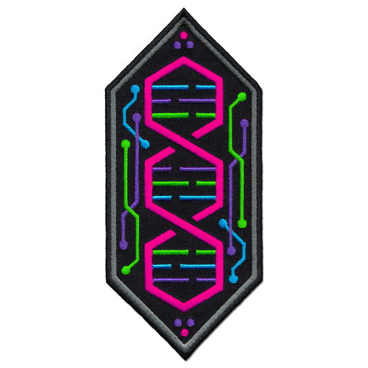 Neon Helix Patch