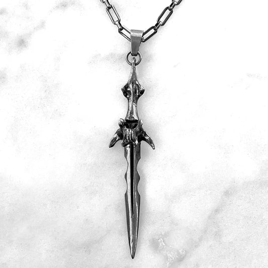 Ossuary Dagger Necklace LG