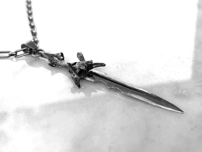 Ossuary Dagger Necklace LG