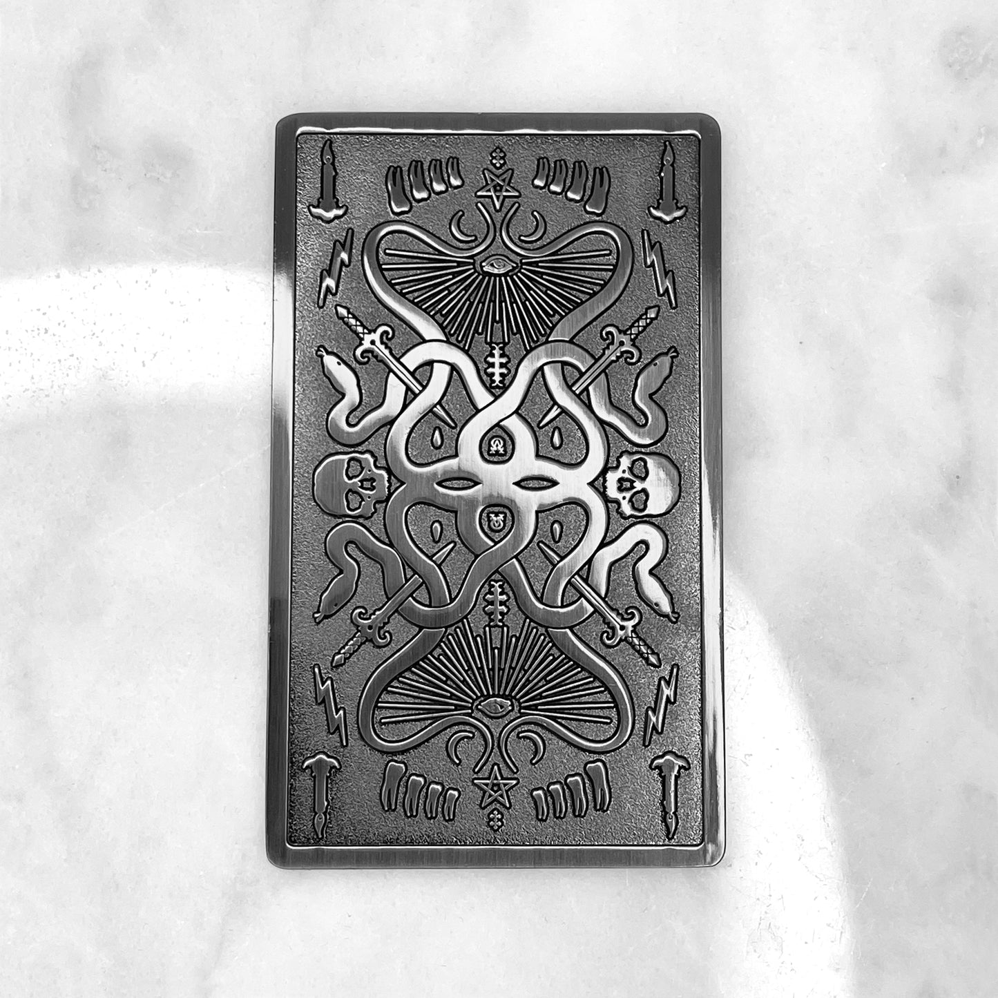 Doom Cathedral Oracle Card Coin