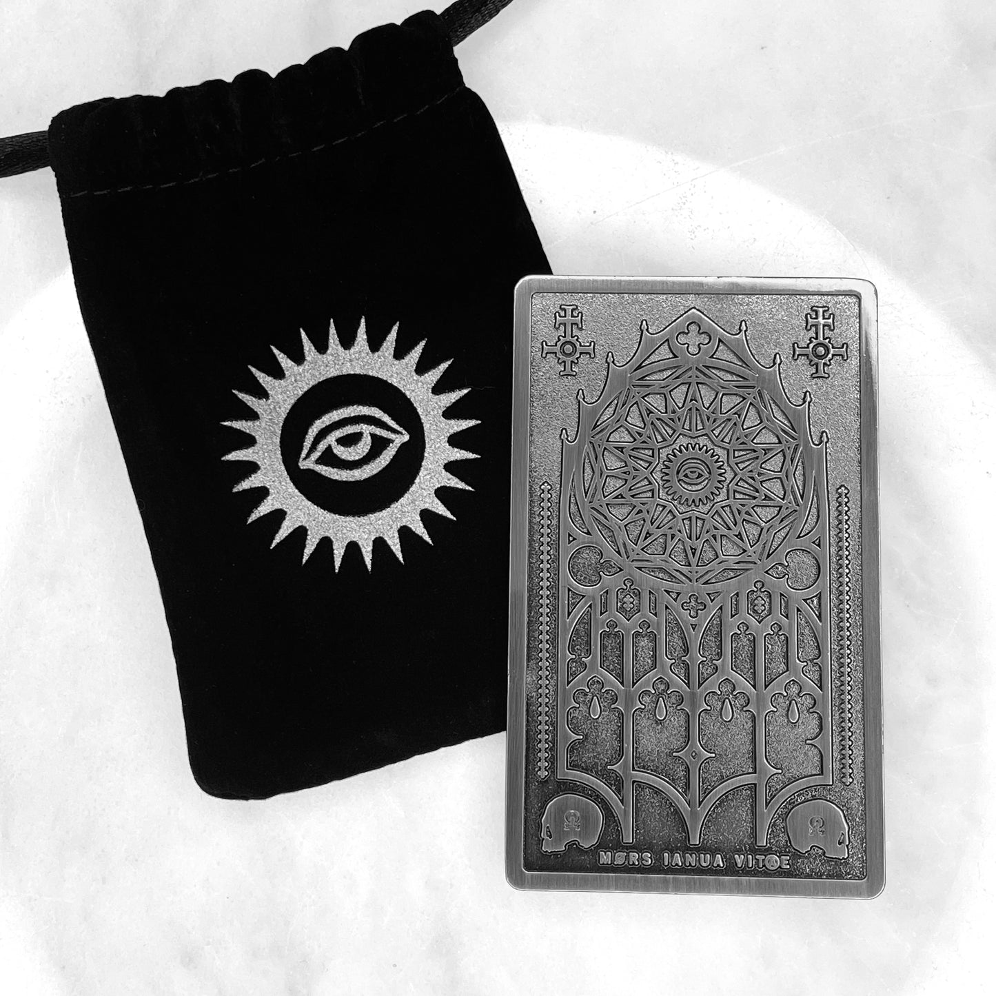 Doom Cathedral Oracle Card Coin