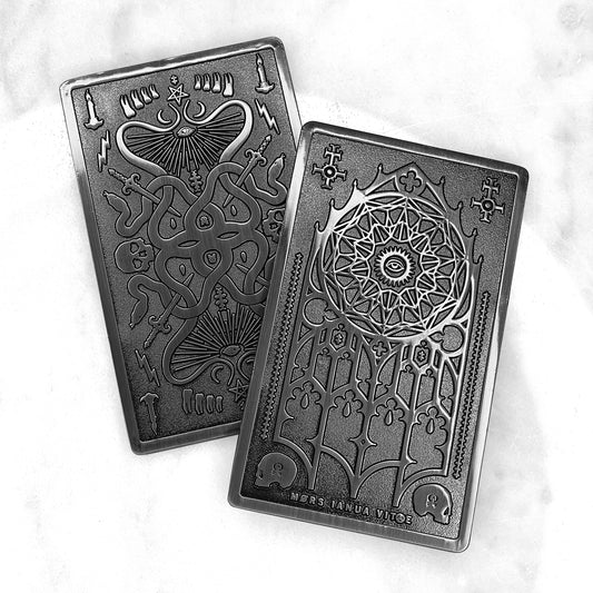 Doom Cathedral Oracle Card Coin