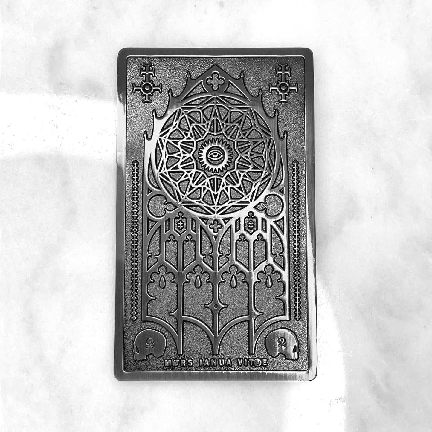Doom Cathedral Oracle Card Coin