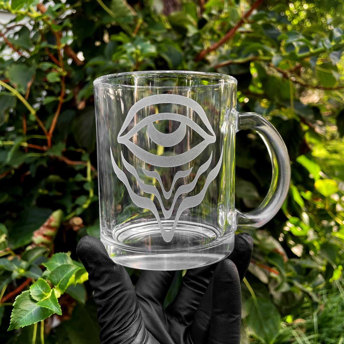 Eye Ov The Psychonaut Glass Mug