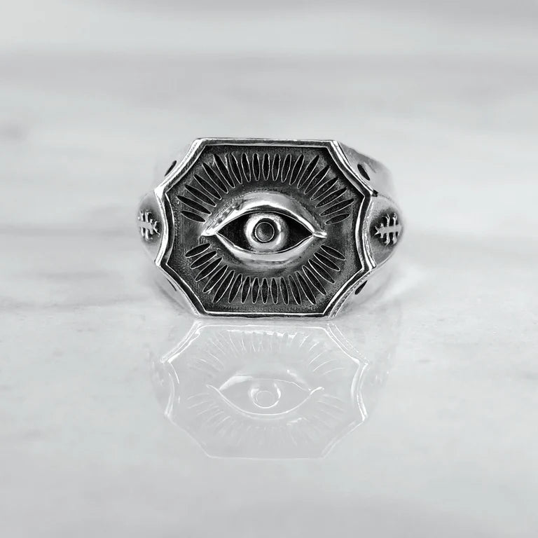 All-Seeing Eye Signet Ring LG