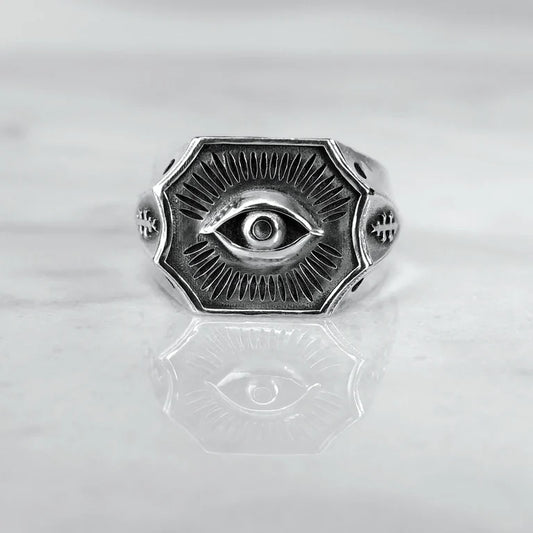 All-Seeing Eye Signet Ring SM