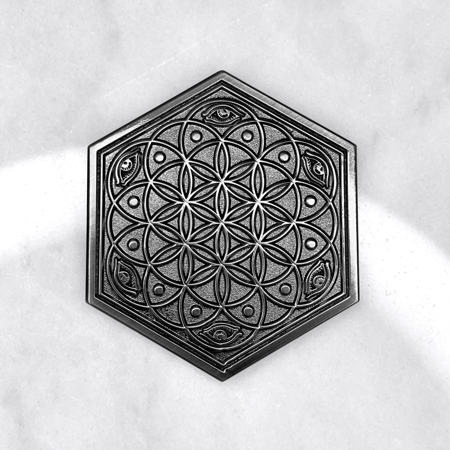 Flower Ov Thelema Coin