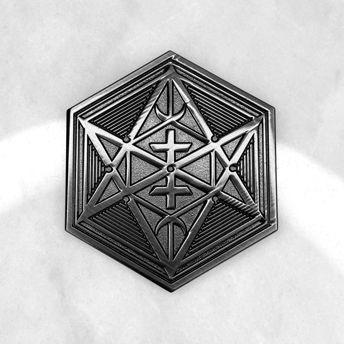 Flower Ov Thelema Coin