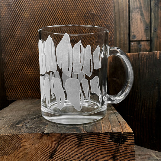 All Teeth Glass Mug