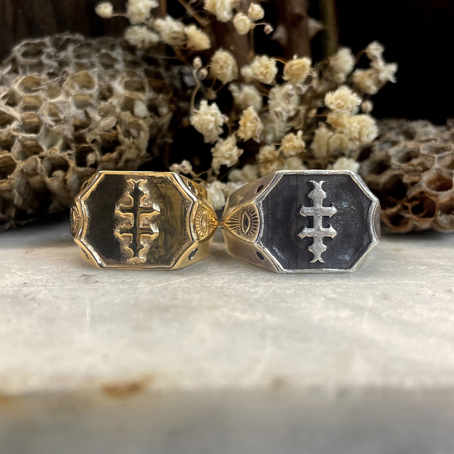 Order of the Conjoined Cross Signet Ring