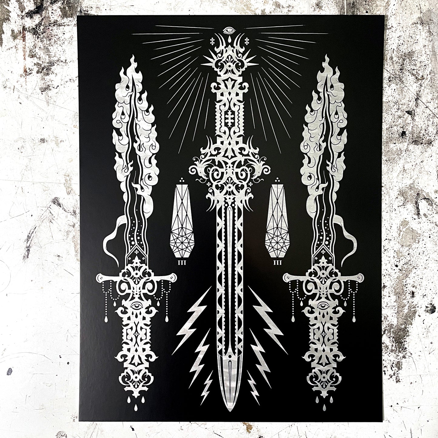 Heaven's Blade Print