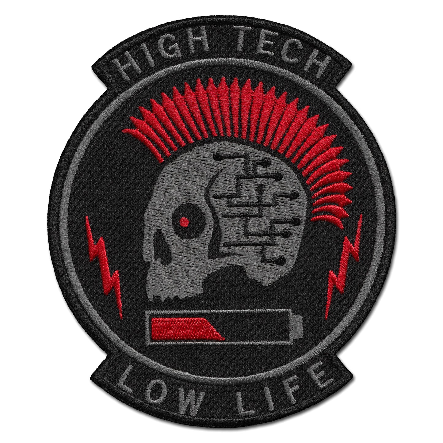 High Tech Low Life Patch