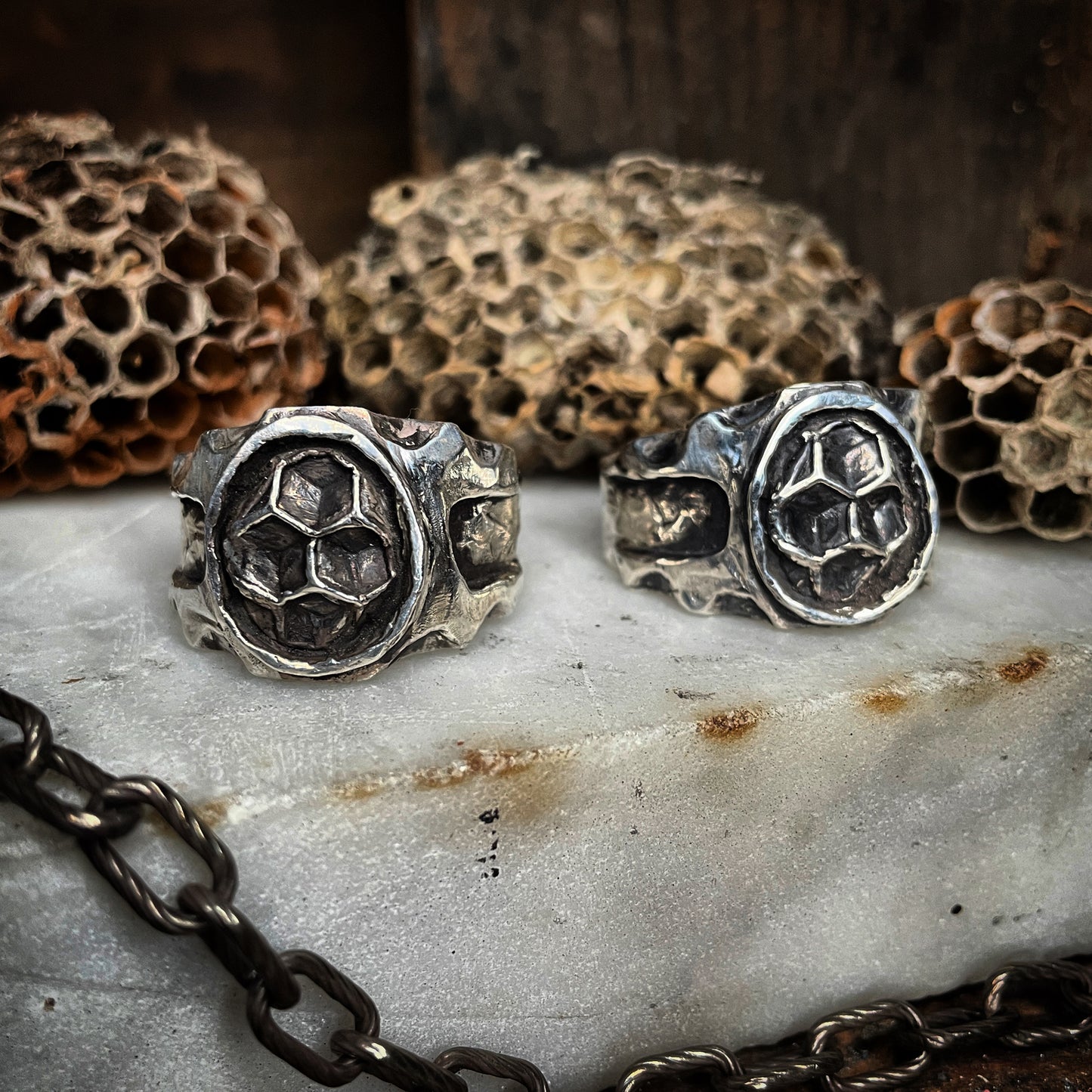 Hive Signet Ring