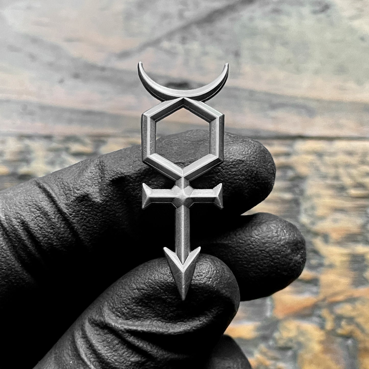 Hieroglyphic Monad Sigil Pin