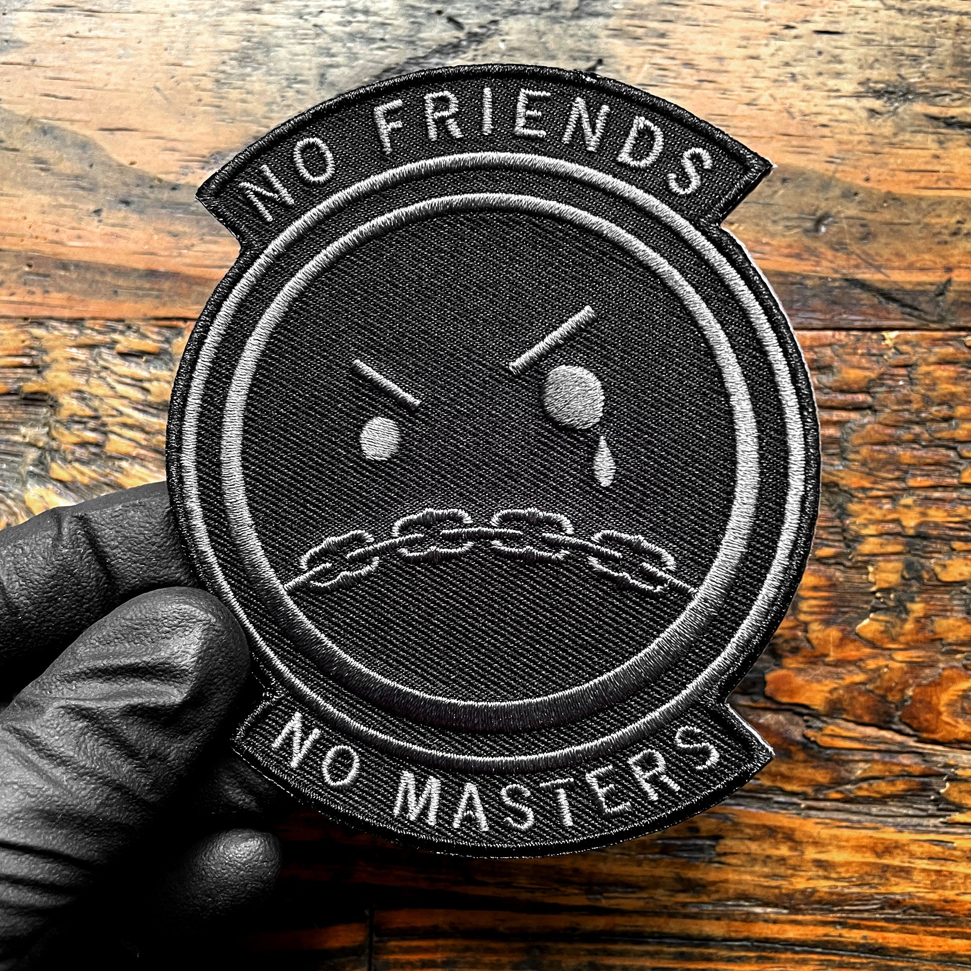 No Friends No Masters Patch – Bird Ov Prey