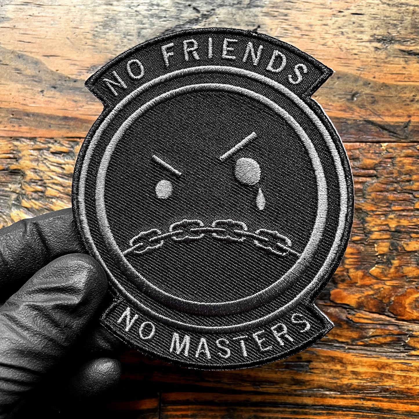 No Friends No Masters Patch