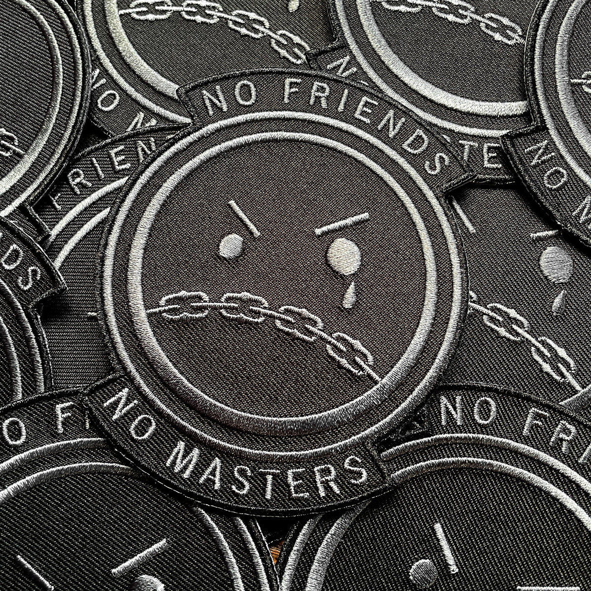 No Friend Vector Sign No Friends No Masters Patch – Bird Ov Prey